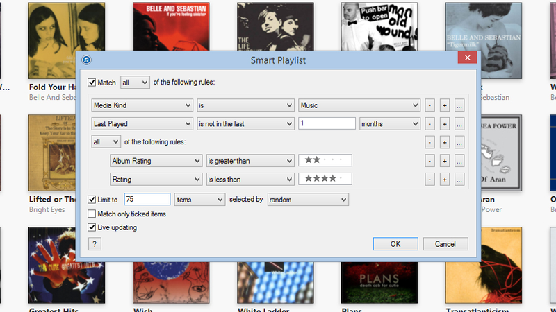 Illustration for article titled 5 Smart Playlists That Make iTunes Worth Using